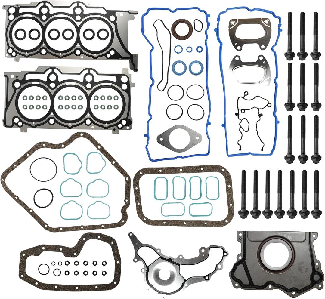 3.6 Cylinder Head Gasket Set, for Jeep Grand Cherokee/Wrangler, for Chrysler 200/300, for Dodge Challenger/Charger, for Ram 1500 2011-2016, 3.6L V6 DOHC, HS26541PT, ES72467 Engine Head Gaskets kit
