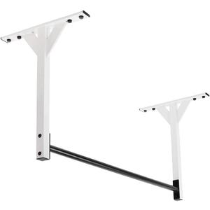 Wall or Ceiling Mount Pull Up Bar with 48 Straight Bar and 22 Risers, Double Wall Mounting Plates Fit 16 or 24 Studs and Joists by Ultimate Body Press