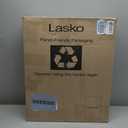 Lasko Pedestal Fan, Oscillating Fan for Bedroom with Adjustable Height and 3 Cooling Speeds, Portable, 18", Black, 1827