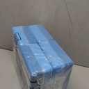 Liliful 4 Pcs Yoga Blocks Bulk EVA Foam Exercise Yoga Brick Soft Non Slip Surface Foam Blocks High Density Yoga Blocks to Improve Strength, Balance Lightweight Yoga Brick 9''x6''x3''(Blue)