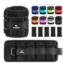 Fragraim Adjustable Ankle Weights 5 lbs each( 10 lbs pair) with Removable Weight for Jogging, Gymnastics, Aerobics, Physical Therapy