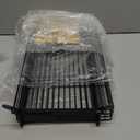 Geesta 2/3/4-Tier Upgraded Collapsible Cooling Rack with Adjustable 3 Setting Design Stackable Roasting Cooking Drying Wire Cooling Rack for Cookies Baking Gifts for Women (Black)