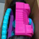 SLOOSH Bubble Lawn Mower Toddler Toys - Spill-Proof Bubble Machine Pretend Gardening Toy for Age 1 2 3 1-3 Year Old Toddler Indoor Outdoor Use, Baby Girl Push Toys Valentines Birthday Gift (Pink)