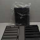 Marbrasse 6 Tier Paper Organizer Letter Tray - Mesh Desk File Organizer with Handle, Paper Sorter Organizer for Letter/A4 Office File Folder Holder - Black