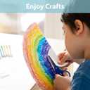 OcePor 100 Sheets White Cardstock 12 x 12, 92lb/250gsm Black Card Stock, Thick Card Stock Paper, Heavy Cardstock Paper for Printer, Resume, Scrapbooks, Art, Crafts, Business Cards