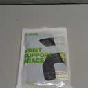 Carpal Tunnel Wrist Brace Right Hand, Adjustable Night Wrist Support with 3 Metal Splints, Hand Brace for Men Women No Pressure on Thumb, Splint Stabilizer for Work, Arthritis, Gray Large