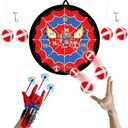 FJQZDBDSA Spiders Web Shooter ，Spider Toys for Boys 4-6，Boys 6-8 Years Old，Wrist Toys, Birthday Party Presents
