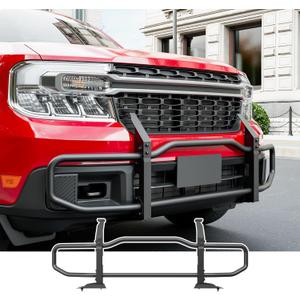 Bull Bar Compatible with 2022-2024 Ford Maverick XLT Brush Guard Grille Brush Guard Front Bumper NO 2025 Replacement for 2022-2024 Ford Maverick XLT Accessories