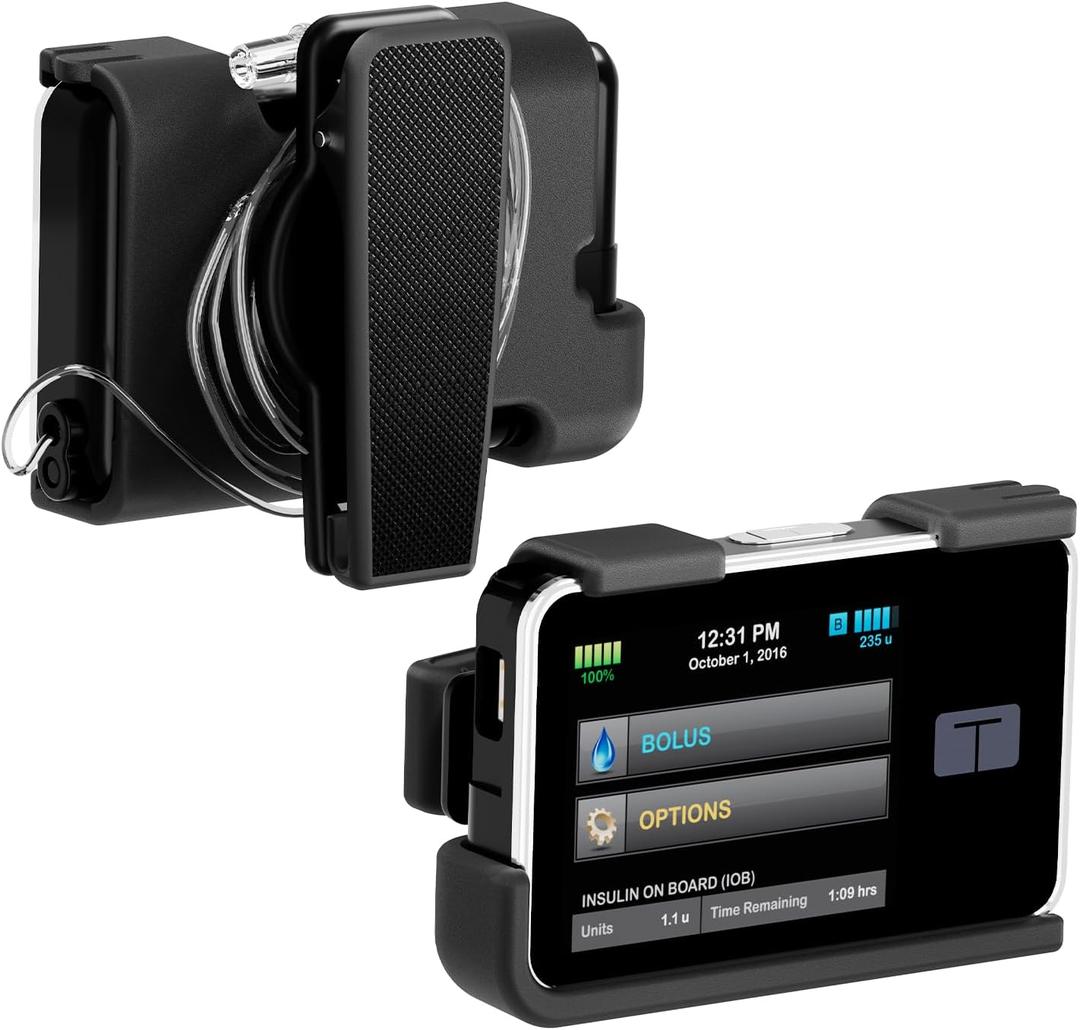 Tslim x2 Pump Case, Tandem Tslim x2 Pump Case Accessories, t Slim Pump Case with 360 Rotating Clip, Insulin Pump Holder Holster for t:Slim and t:Slim g4
