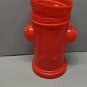 Liliful 1.5 Gallon Drink Dispenser Firefighter Racing Birthday Party Beverage Dispenser Plastic Dog Paw Party Supplies for Kids Fighter Theme Decorations (Fire Hydrant)