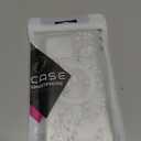 NITITOP Compatible with iPhone 16 Pro Max Case Clear Magnetic Compatible with MagSafe Cute Flowers Floral Leaves for Women Girls Hard PC Back Shockproof Protective Phone Cover - White