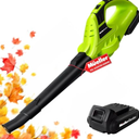 Mueller UltraStorm Cordless Leaf - Snow Blower, 130 MPH, 180 CFM Powerful Motor, Electric Leaf Blower for Lawn Care, Battery Powered Blower for Snow