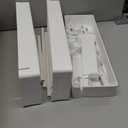 SPACELEAD Slim Storage Cart 3 Tier,Bathroom Organizer Rolling Utility, Mobile Shelving Unit Slide Out for Office, Kitchen, Laundry Room & Narrow Places,White