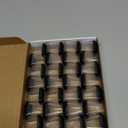 28 Pcs Chair Leg Sliders for Carpet, Square Chair Glides, Silicone Furniture Leg Protectors Caps, Carpet Protectors Table Feet Covers Cups, Teflon Furniture Pads Sliders (Fit:13/16" ~ 1")
