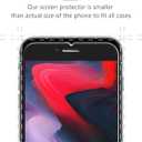 3 x Pokolan [3 Pack] Screen Protector for iPhone SE 3, SE 2022, iPhone SE 2, SE 2020 Tempered Glass Film Bubble Free Case Friendly (Clear)