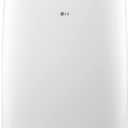 LG 10000 BTU SACC(14000 ASHRAE) Portable Air Conditioners with Dual Inverter Cools 450 Sqft Ultra Quiet & Easy Install WiFi App Medium & Large Room Air Conditioner AC Unit Home White LP1022FVSM
