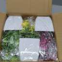 6pcs Artificial Pot Flowers Small Fake Plants with Pot Mini Potted Plants for House Office Tabletop Decoration