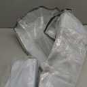 8 Pack Extra Large Heavy Duty Moving Bags, Clear Storage Bins with Lids, Reinforced Handles & Heavy-Duty Zippers Moving Boxes Storage Bags Totes for Clothes Packing, Dorms, College Supplies, Clear