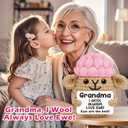 Crochet Sheep Gifts for Grandma Birthday Christmas,I Wool Always Love Ewe are Best Grandma Ever Gifts from Grandkids,Handmade Stocking Stuffers Gift Ideas for Great Nana Gigi Grandmother Mimi Granny