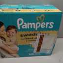 Pampers Swaddlers Diapers, Size 2 (10-22 lbs), 148 Count, Absorbent, Keeps Baby Dry and Comfortable, Skin Safe Disposable Baby Diaper