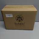 Bamboo Tumbler Lid Organizer  Space Saving Multi-Tier Storage Rack with Straw Holder and Gasket Drawer  Vertical Cup Lid Organizer for Cabinet, Kitchen Countertop - Triple