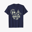 I'm Here For The Snacks, Snacks Goals T-Shirt M