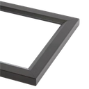 Black Picture Frames Set of 10, Approx. 5x7 Inch Photo Frames with Simple Modern Design for Wall or Table Display