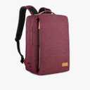 Nordace Siena Smart Backpack with USB Charging - 15.6 Inch Laptop Backpack, 19L Daily Backpack for Travel, Everyday, or Work (Red)