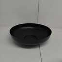 HD 12 IN Steel bowl Decor Black