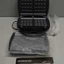 OVENTE 3 in 1 Electric Sandwich Maker, Panini Press Grill and Waffle Iron Set with Removable Non-Stick Plates, Perfect for Cooking Grilled Cheese, Tuna Melts, Burgers, Steaks and Snacks, Black GPI302B