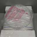 Coastal Glass Table Lamps for Living Room, 26" Table Lamps with USB A+C Ports & AC Outlet, Touch Control Bedside Nightstand Lamp with Crystal Night Light for End Table Office Desk Blue(Bulbs Included)