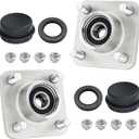 Golf Cart Front Wheel Hub Assembly for Yamaha G2/G8/G9/G14/G16/G19/G22/G29 Drive, Replace OEM#JG5-WF511-10-00,JG5-WF511-00