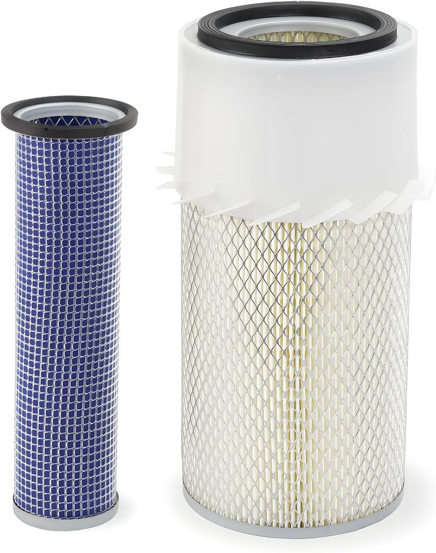 6598492 6598362 Air Filter Kit Fits For Bobcat Loaders 641 643 645 741 743 751 753 763 773 7753 843 853 1213 S130 S150 S160 S175 S185 Excavators 325 328 331 Replace AF437K & AF1966 6598492 & 6598362