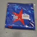 4th of July Fireworks Tablecloth Rectangle Table Cloth Washable Table Cover for Decoration Kitchen Dining Room 60x90 Inch (White6)