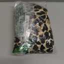 SHENHE Women's Leopard Print A Line Midi Skirt High Waisted Flared Elegant Dressy Skirt (Brown, L)