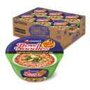 Nongshim Bowl Noodle Soup, Hot & Spicy, 36.36 Oz, Pack of 12, BBD: MAR 12/2027