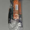 NYTKL 31.5" Ice Scraper and Extendable Snow Brush, 360° Rotating Brush Car Snow Scraper with Ergonomic Foam Grip, 3-in-1 Detachable Winter Ice Removal Tool for Car Window Windshield (Orange)