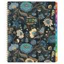 2026 Planner - 2026 Calendar Planner, Jan. 2026 - Dec. 2026, 2026 Planner Weekly and Monthly with 12 Colorful Monthly Tabs, 8.5" x 11" Inner Pocket, Twin-Wire Binding
