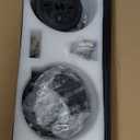 Fanbulous 52 Inch Ceiling Fans with Lights and Remote,Outdoor Indoor Modern Flush Mount Ceiling Fan with 3CCT 6-Speed Quiet DC Motor,Black Small Low Profile Ceiling Fan for Bedroom Living Room Office