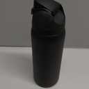 Owala FreeSip Insulated Stainless Steel Water Bottle with Straw, BPA-Free Sports Water Bottle, Great for Travel, 32 Oz, Very, Very Dark