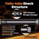maXpeedingrods 0-1.5" Front Shocks for Ford F-350 F-250 2005-2025