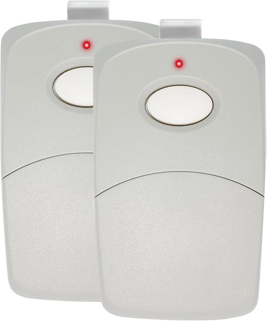Upgraded for Linear 3089 Multicode Gate Opener Remote, 308911 Multicode Remote Control, with 300MHZ 10 Dip Switch Garage Door Remote, More Stable & Secure, Small Enough Easy to Carry & Program, 2 Pack