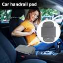 Car Armrest Cushion, Console Covers for SUV, Car Center Console Cover, Arm Rest Cover for Car, Long-Lasting, Soft and Comfortable, Suitable for Most Cars (Gray)