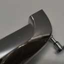 Bathtub Faucet Easy to Install Tub Spout with Diverter,American Standard Tub Faucet Replacement Fits 1/2" Copper Water Tube(5/8" Diameter) with Hex Wrench Chrome Finish