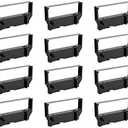 Bigger 12-Pack Replacement for Star SP200 Black Ribbon Used with Star RC200br NK501 T77 SP500 SP-298 SP-500 SP-512mc SP-512md POS Printer