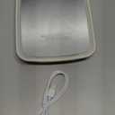 Lighted Makeup Mirror, Portable Mirror with Lights, 1500mAh Rechargeable Vanity Mirror with 3 Colors and Brightness Adjustable