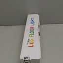 RGB LED Corner Floor Lamp, 16 Million Colors with Music Sync & Remote Control, Dimmable Foldable Minimalist Floor Lamp for Gaming Room, Living Room, Bedroom, Christmas Party Decor