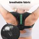 Posture Corrector For Men And Women - Adjustable Upper Back Brace For Clavicle Support | Neck, Back, Shoulder Pain Relief