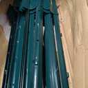 Metal Fence Posts, Splicing 6 FT Green Heavy Duty U Posts, No Dig T Posts for Fences Wire Mesh, Perfect for Temporary Fencing, Electric Fence Wire, Corner Anchor - 16 Packs