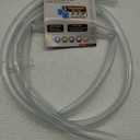Performance Tool W54154 Food-Grade 3.5 GPM Liquid Transfer Shaker Siphon Tube Hose, Clear Blue, 6ft Tube